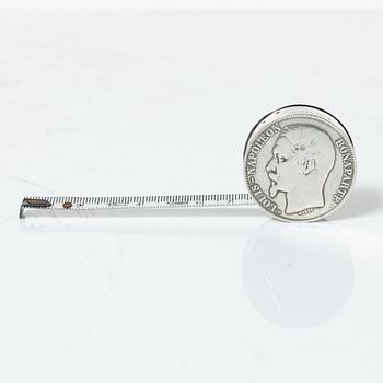 Hermès, measuring tape, silver, Louis Ravinet & Charles Denfert, Paris, active 1891-1912.