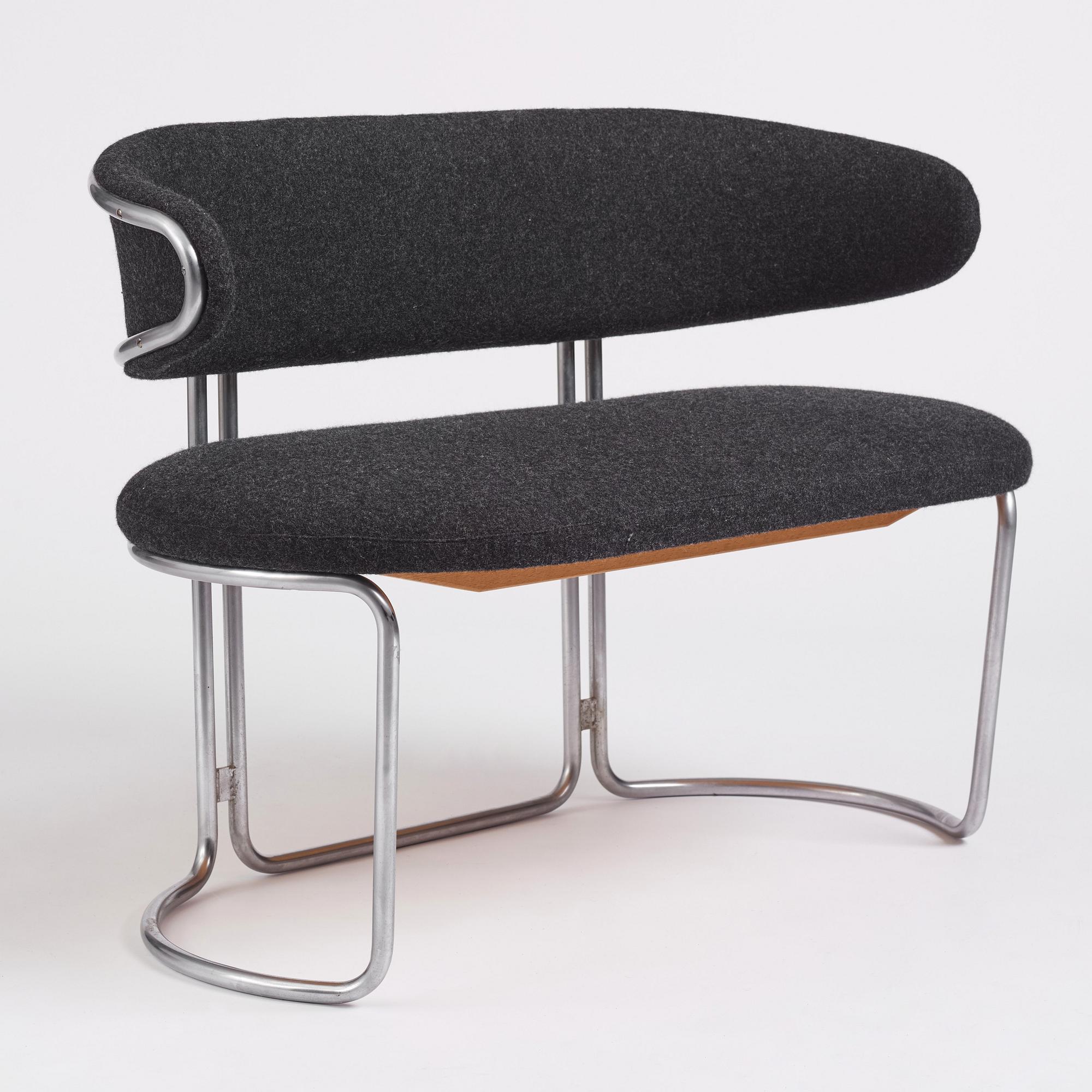 Grete Jalk, a sofa/loveseat, "FH 9000", Fritz Hansen Denmark 1969.