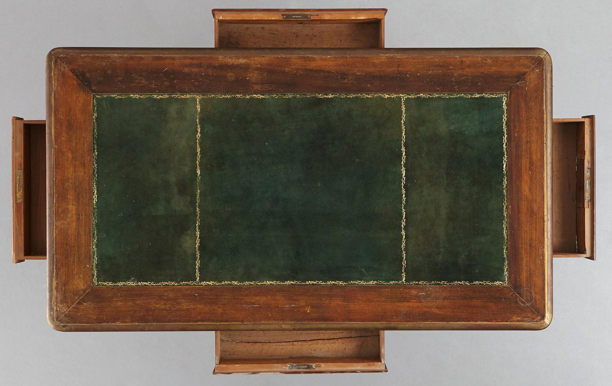 A Swedish Rococo 18th century writing table.