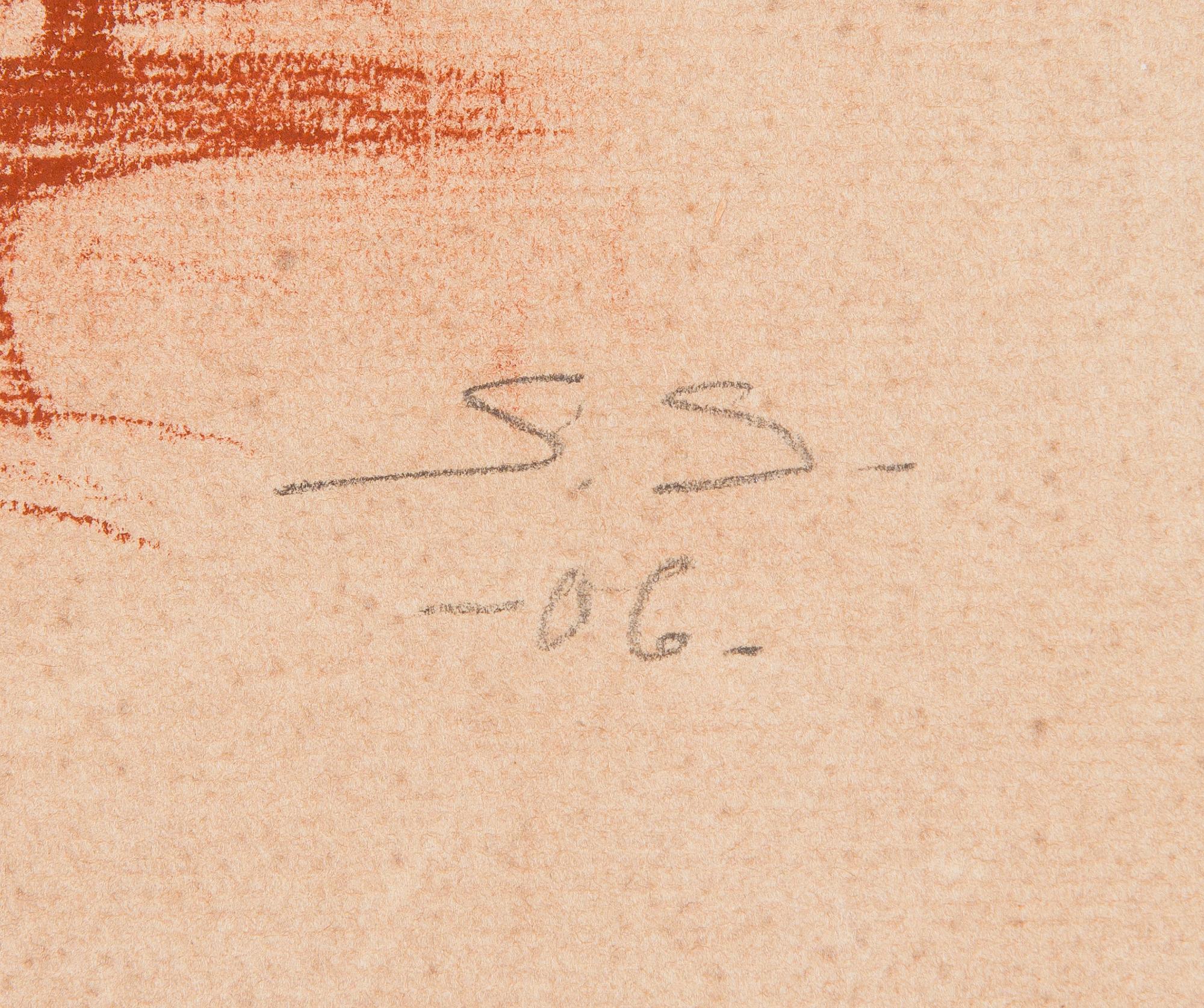 Santeri Salokivi, Konstnärsmapp innehållande sex st. Nakenstudier av Män.