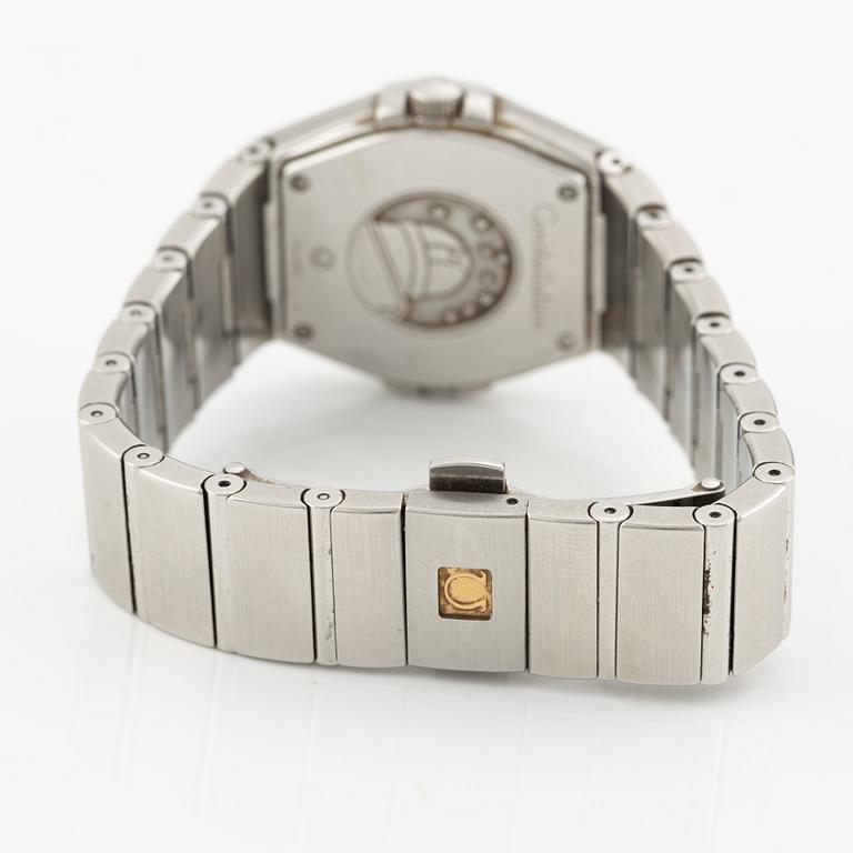 Omega, Constellation, "Diamond-set mother-of-pearl dial", armbandsur, 27 mm.