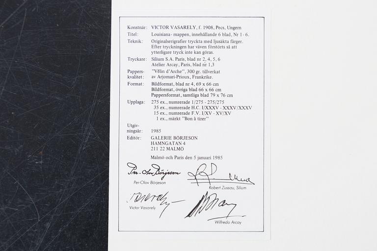 Victor Vasarely, "Louisiana 1".