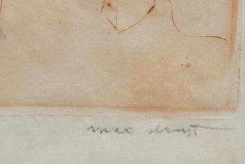 MAX ERNST, etsning, signerad och numrerad No 11.
