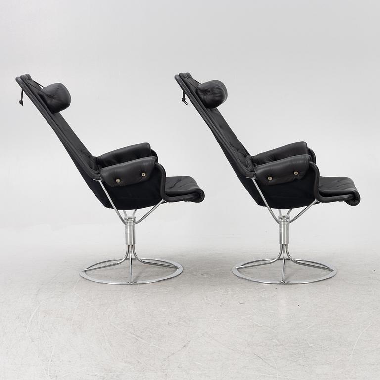 Bruno Mathsson, a pair of 'Jetson' armchairs, Dux.