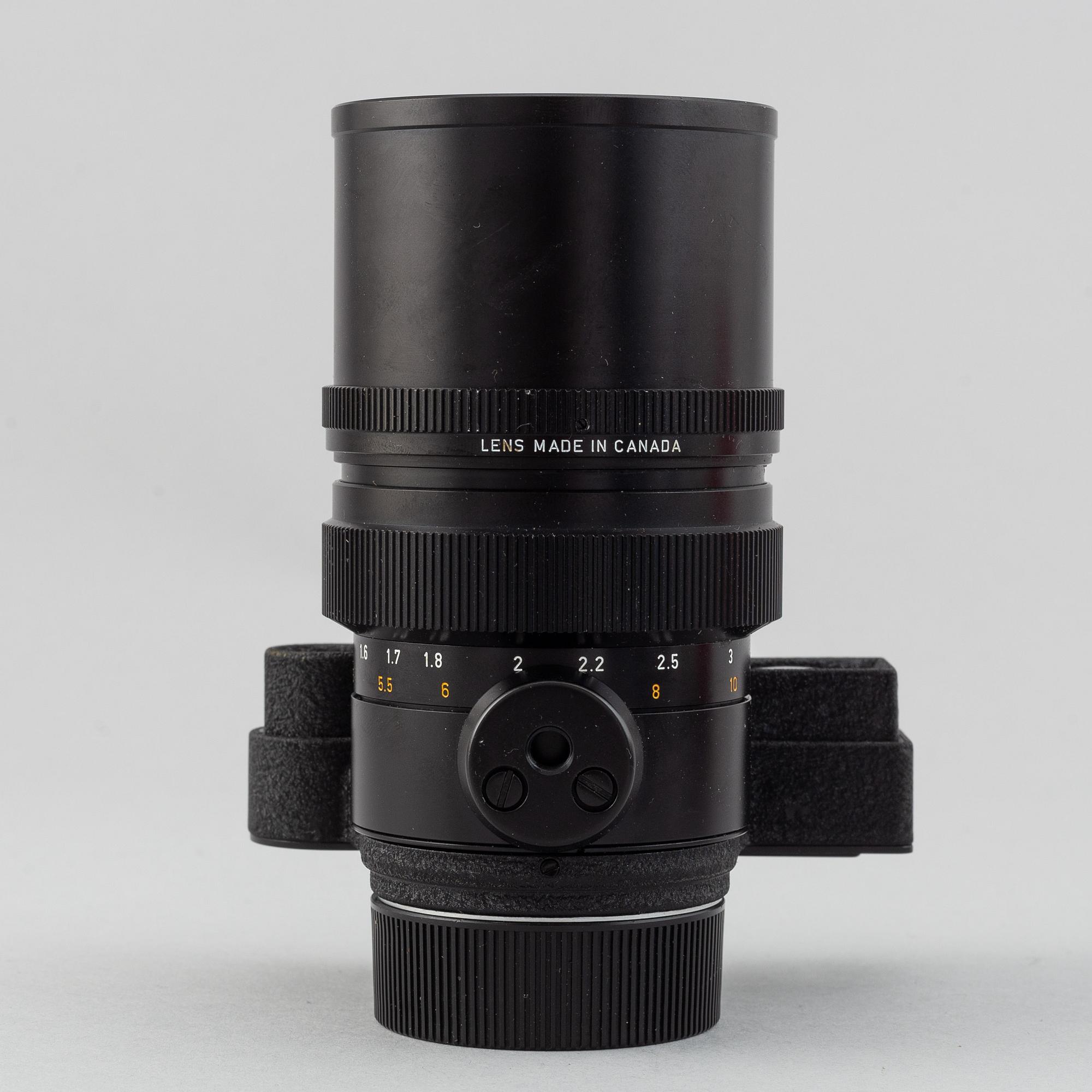 Leitz Canada, Elmarit 1:2,8/135mm, no 3104273, 1981.