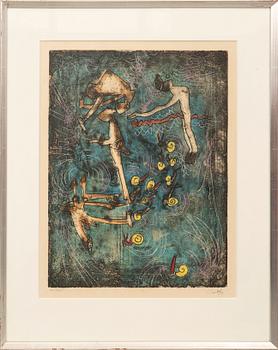 Roberto Matta, "Les escargots", 1975.