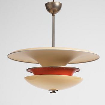 Erik Tidstrand, a ceiling lamp model "28903", Nordiska Kompaniet 1930s.