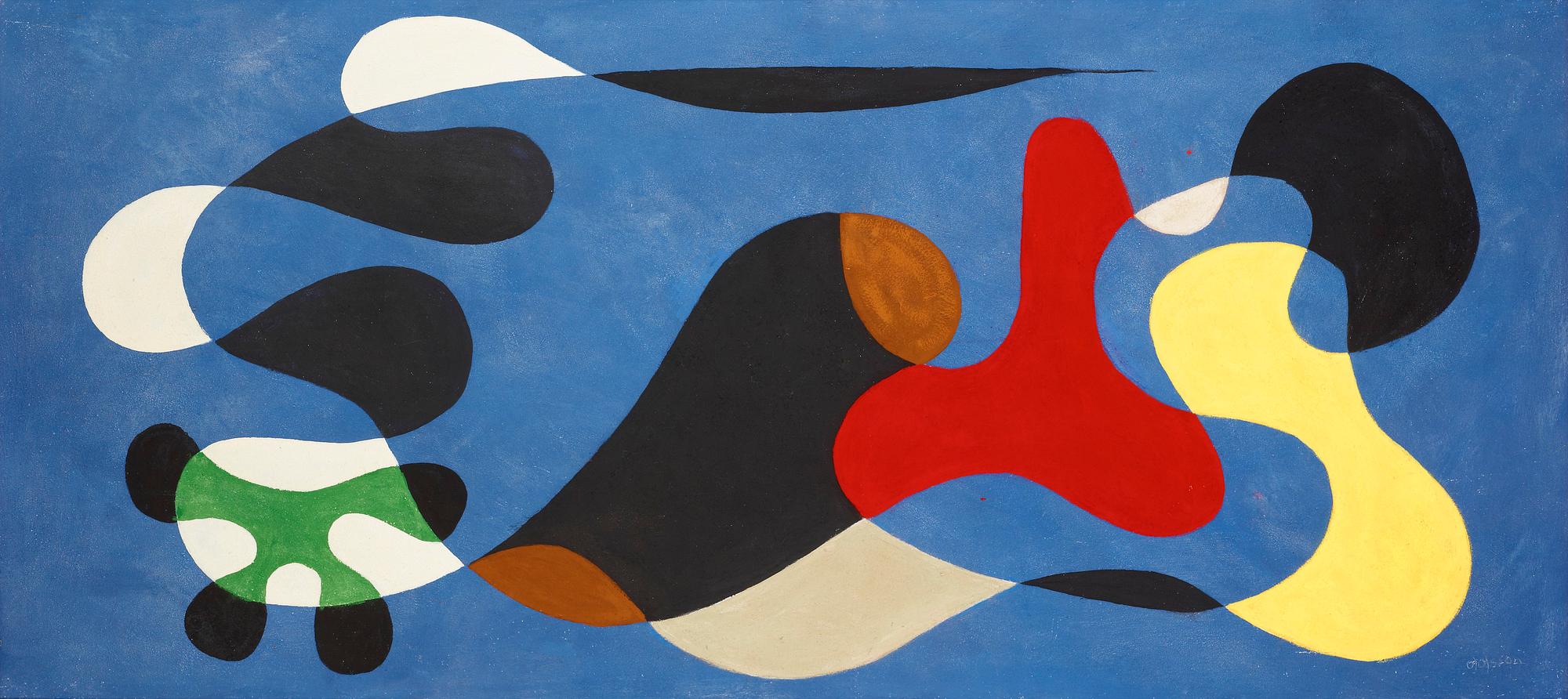 Pierre Olofsson, "Two lines meeting".