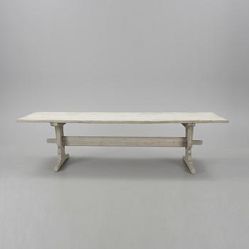 BOCKBORD/LÅNGBORD, allmoge, 1800/1900-tal.