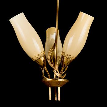 MAURI ALMARI, a mid 20th century, '71020' chandelier for Idman.