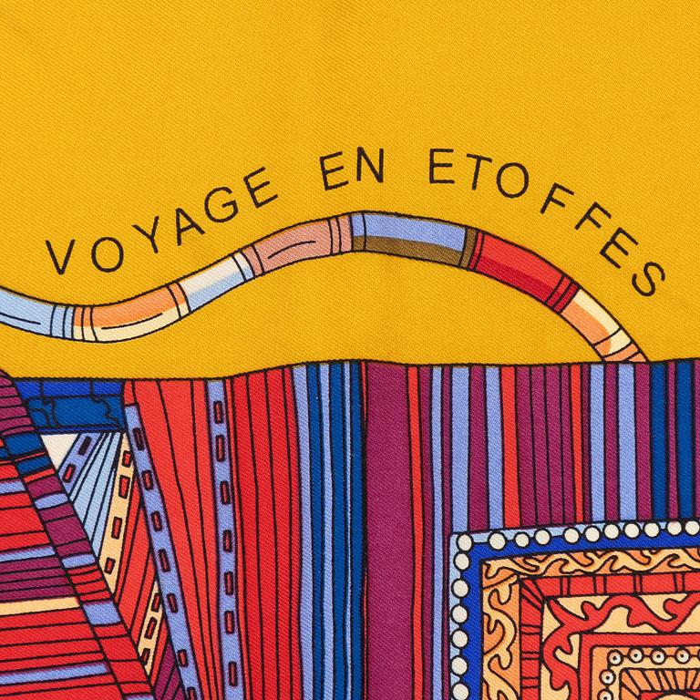 Hermès, scarf, "Voyage en Etoffes".