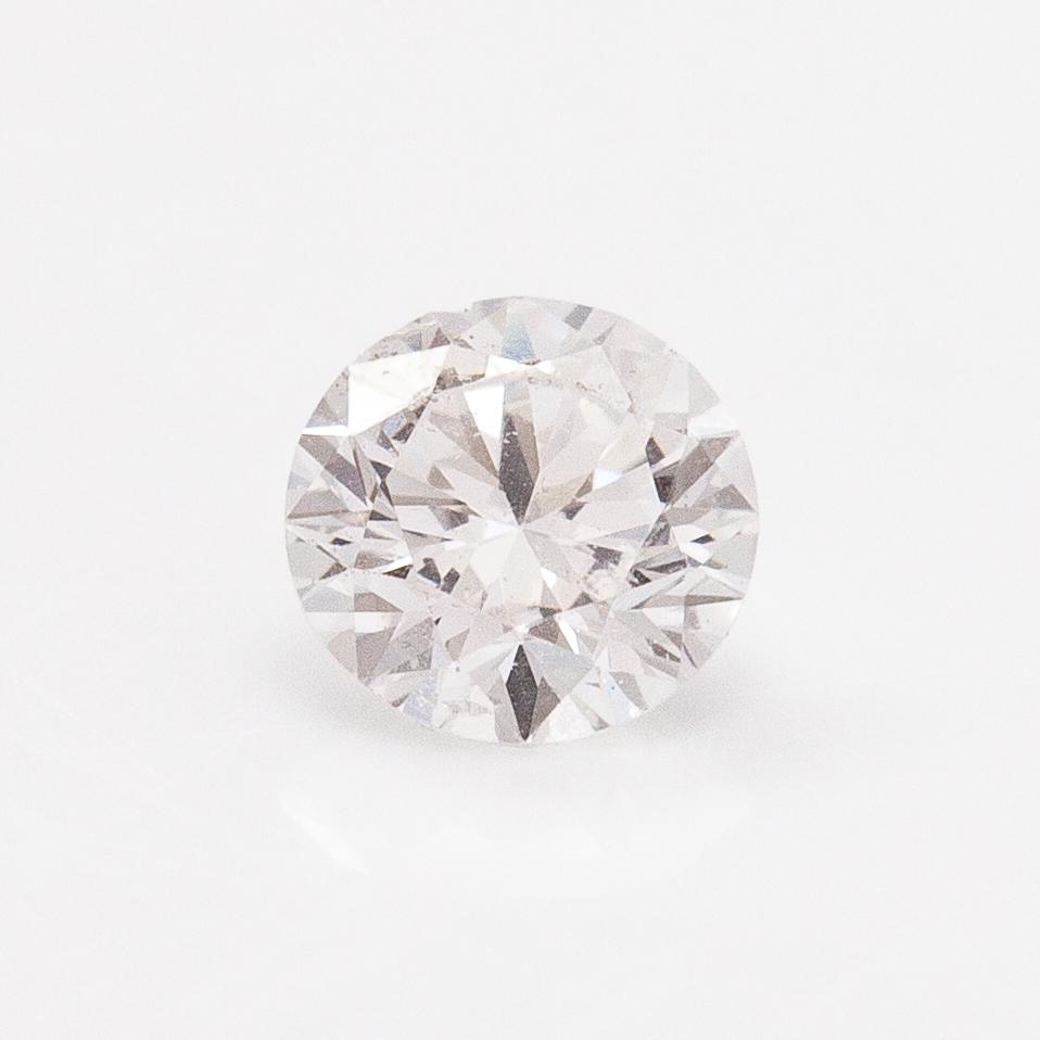 Brilliant-cut diamonds, 14 pcs, ca. 1.70 ct in total.
