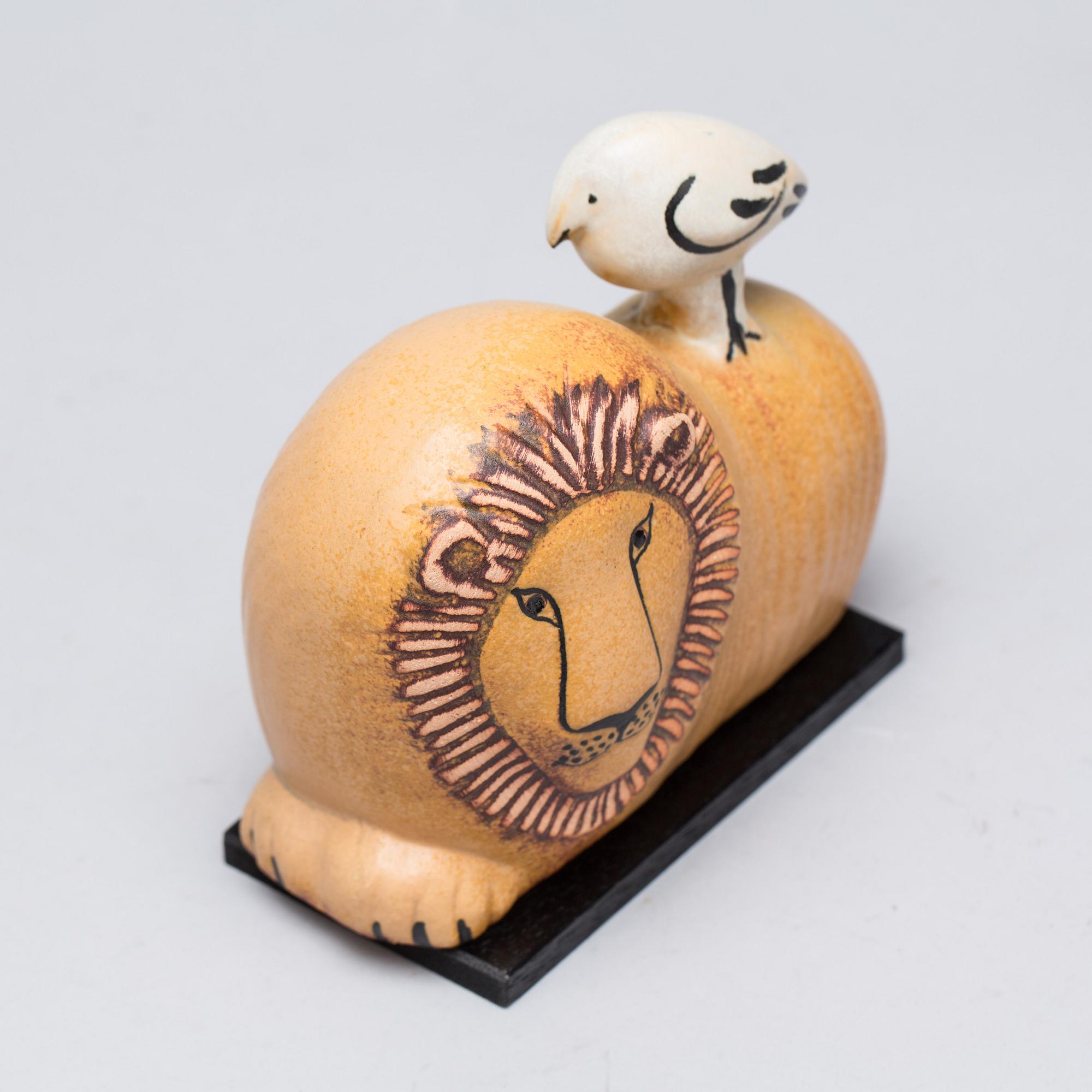 FIGURIN, stengods, Lisa Larson, Gustavsberg. 1900-talets mitt.