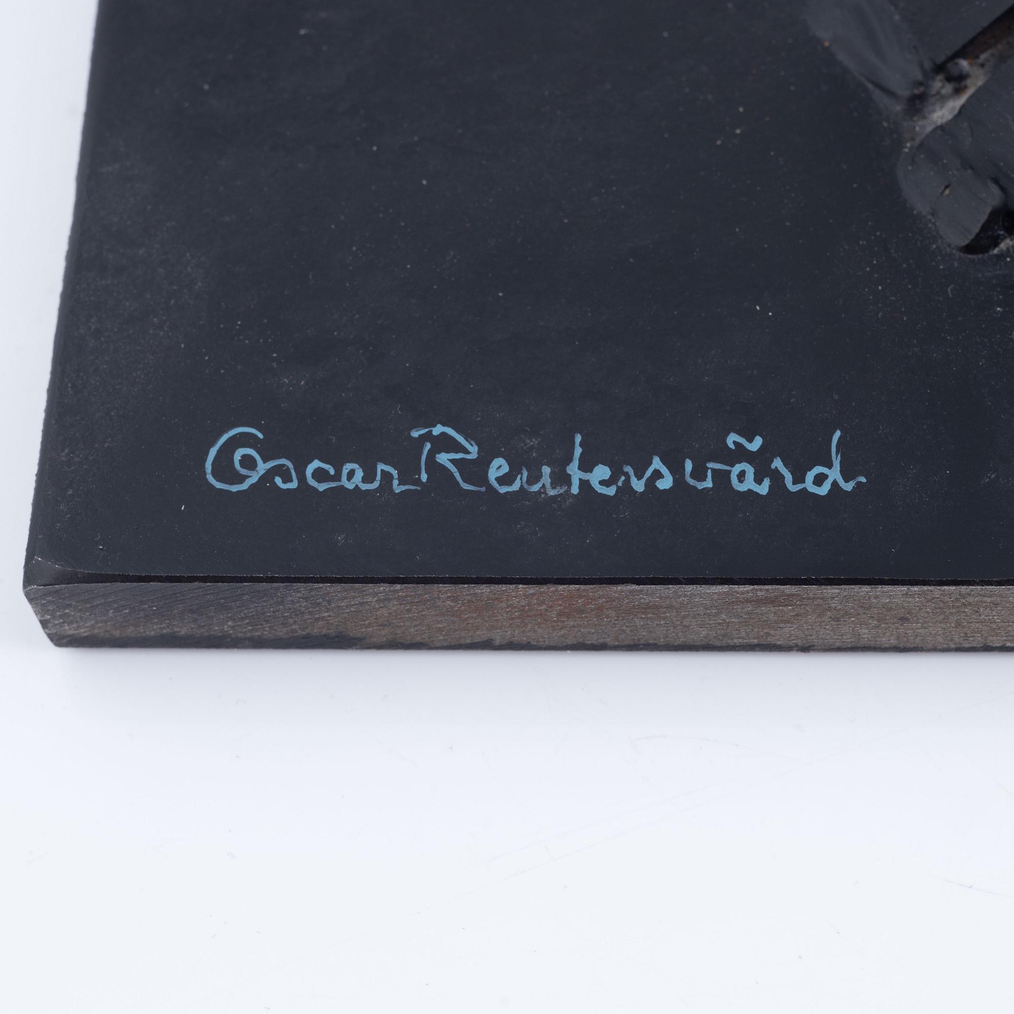 Oscar Reutersvärd, skulptur.