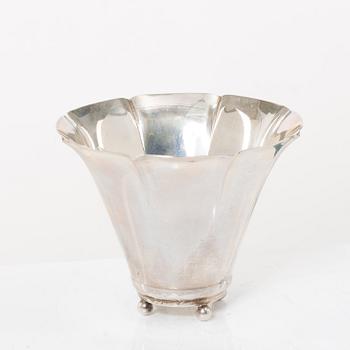 Wiwen Nilsson, skål, silver, A, Nilsson, Lund, 1928.