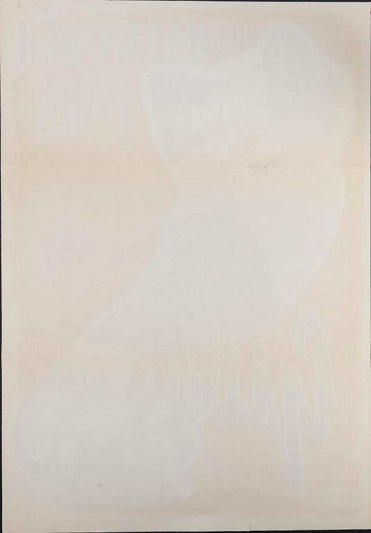 Eric Rohman, a vintage movie poster, 'Gilda', 1946.