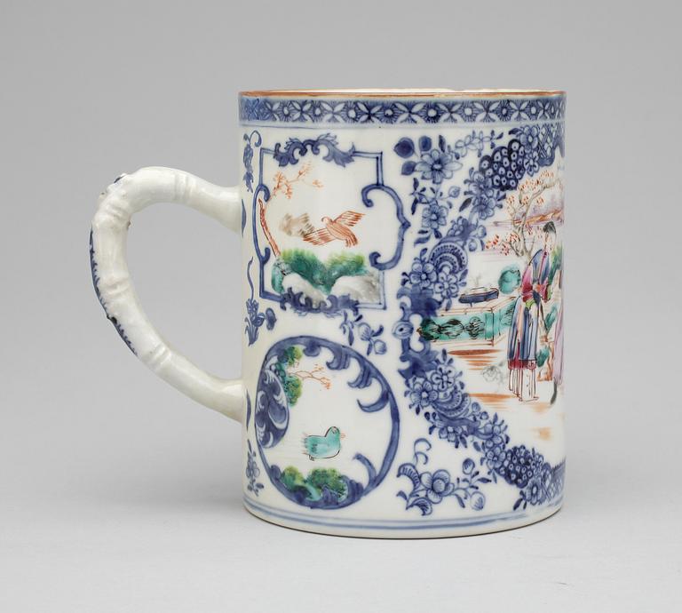 MUGG, porslin, Kina, 1700-tal.
