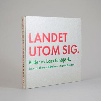 LARS TUNBJÖRK, bok/journal, "Landet utom sig", 1:a upplaga, 1993.