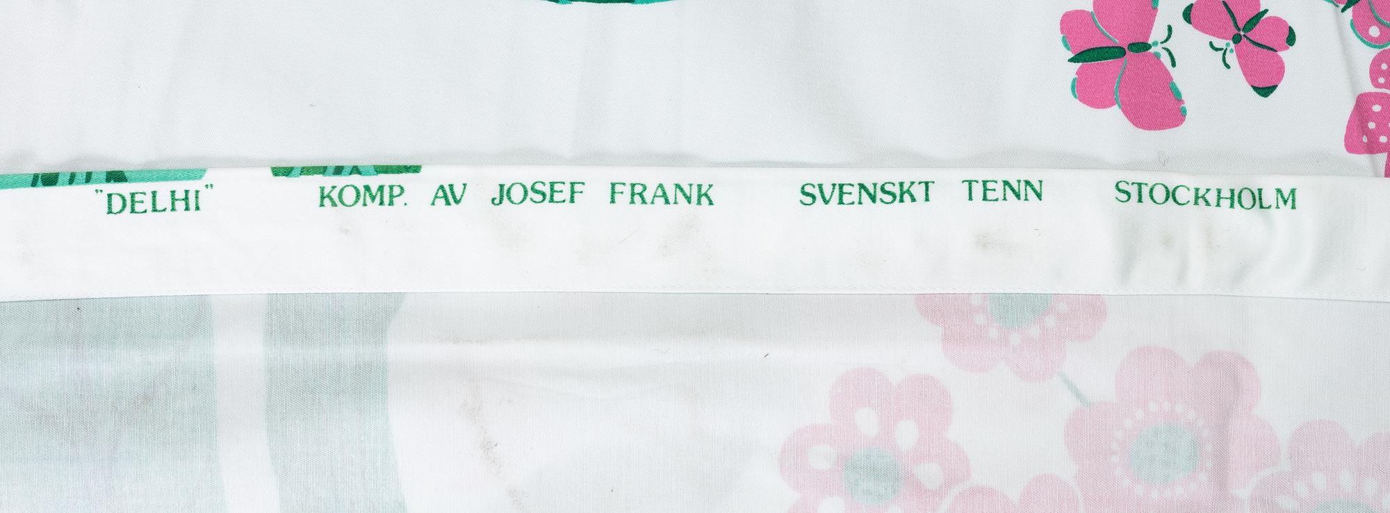 Josef Frank, a 'Delhi' table cloth, Svenskt Tenn.
