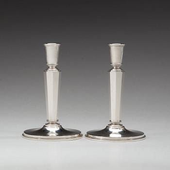 A pair of Atelier Borgila candlesticks, Stockholm 1951.