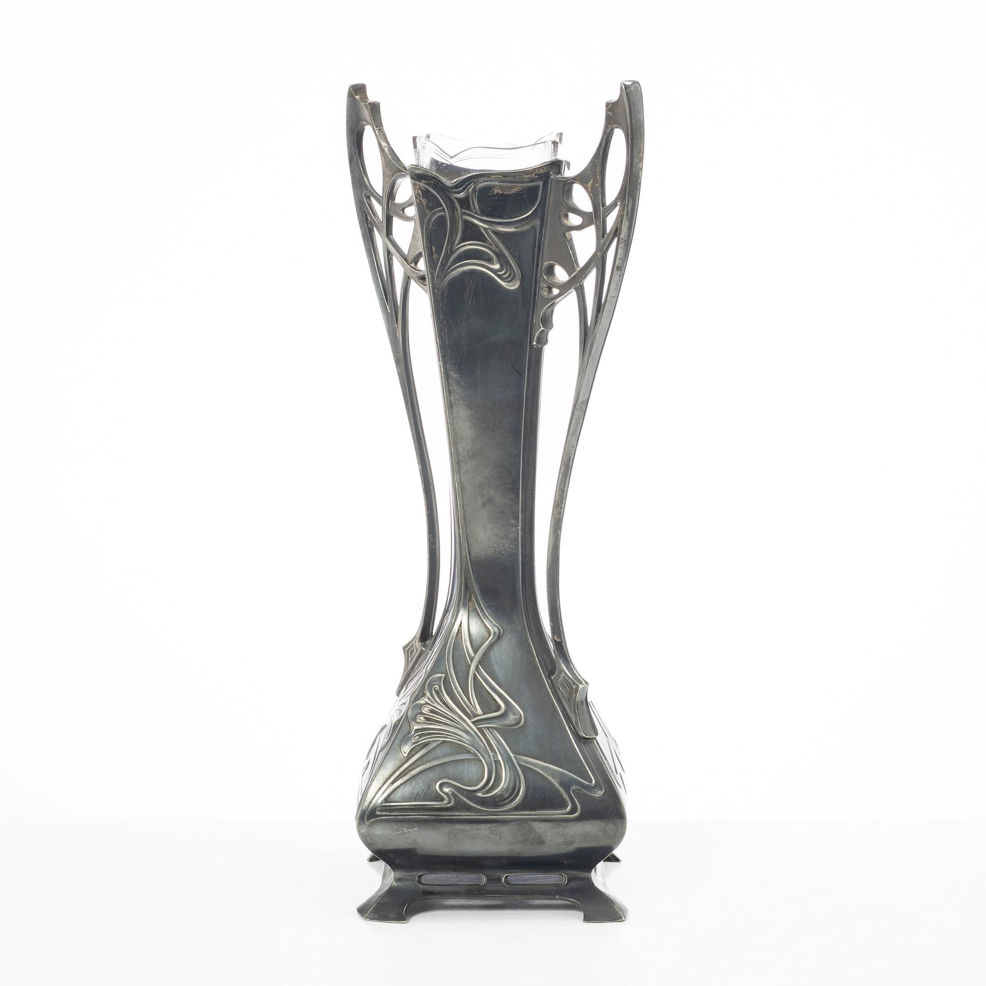 Württembergische Metallwarenfabrik (WMF), An Art Nouveau Vase, early 20th century.