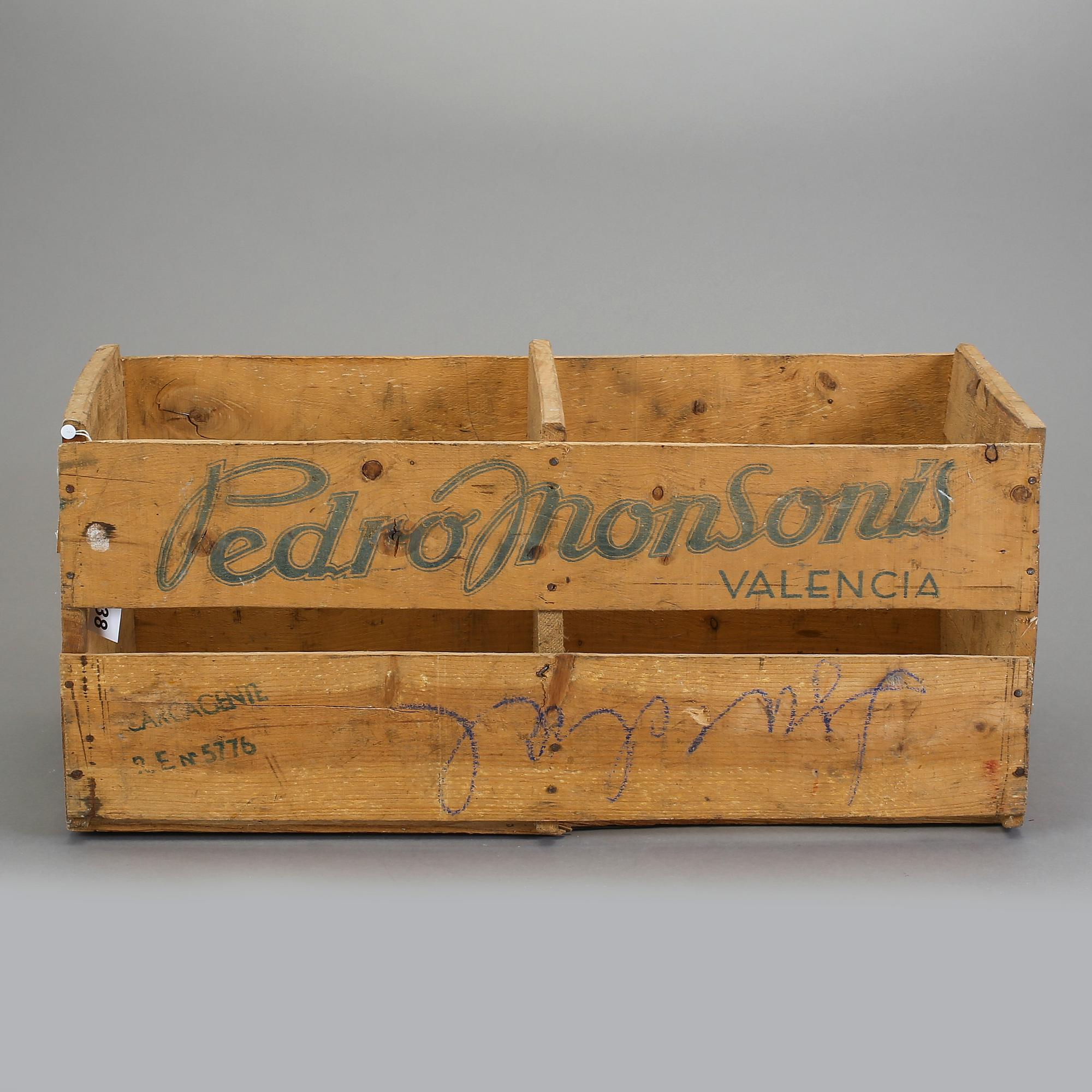 BACK, trä, "Pemon", omkring 1900-talets mitt.