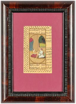 Unidentifed artist, gouache on paper, India, 20th century.