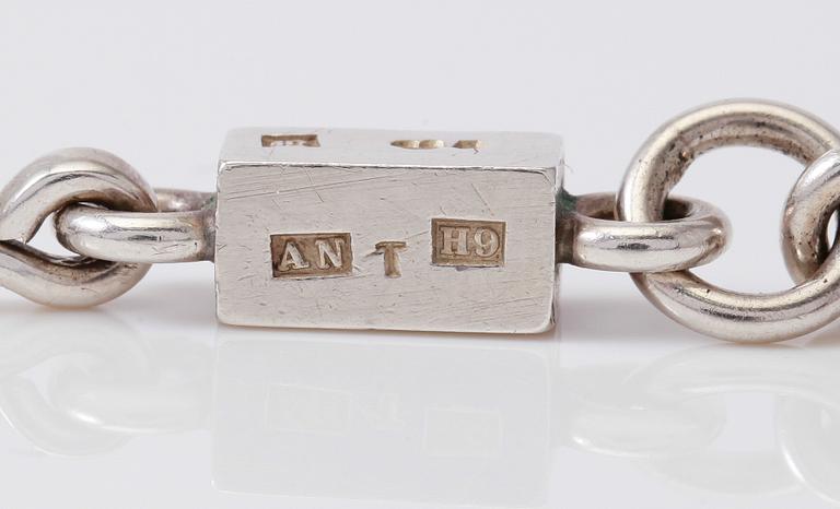 ARMBAND, sterlingssilver, Wiwen Nilsson, Lund 1958.