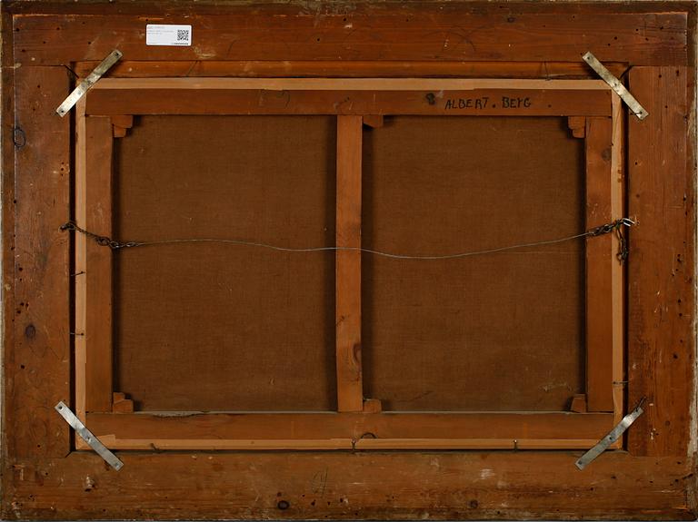 ALBERT BERG, olja på duk, sign och dat 72.