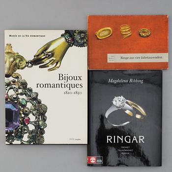 BOOKS, 7 vol. About Jewelry.