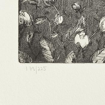 Ernst Billgren, etching, signed 179/225.
