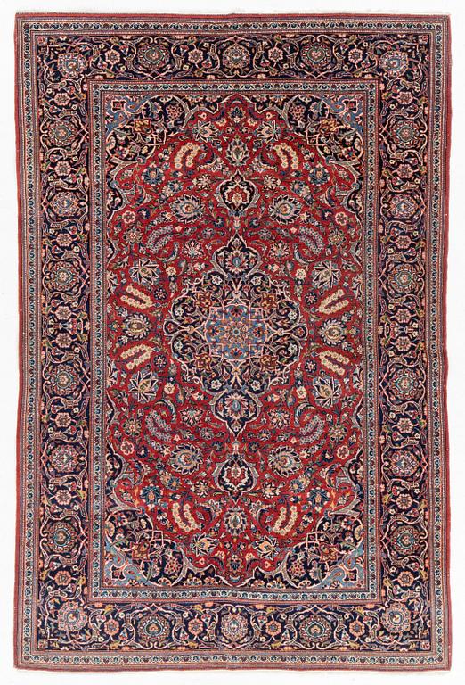 Rug, Keshan, Ca. 205 x 135 cm.