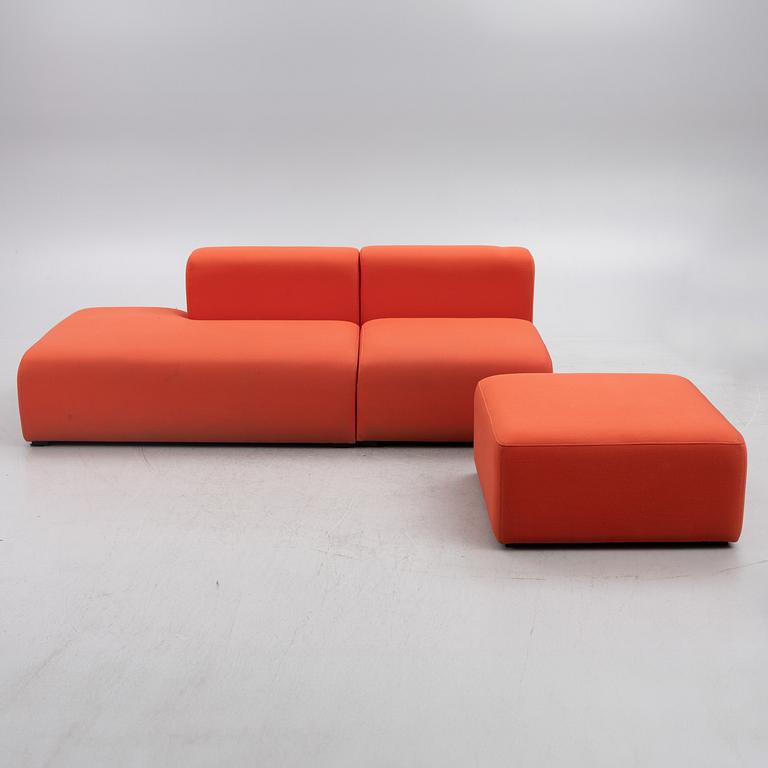 A "Mags soft"  modular sofa, HAY, Denmark.