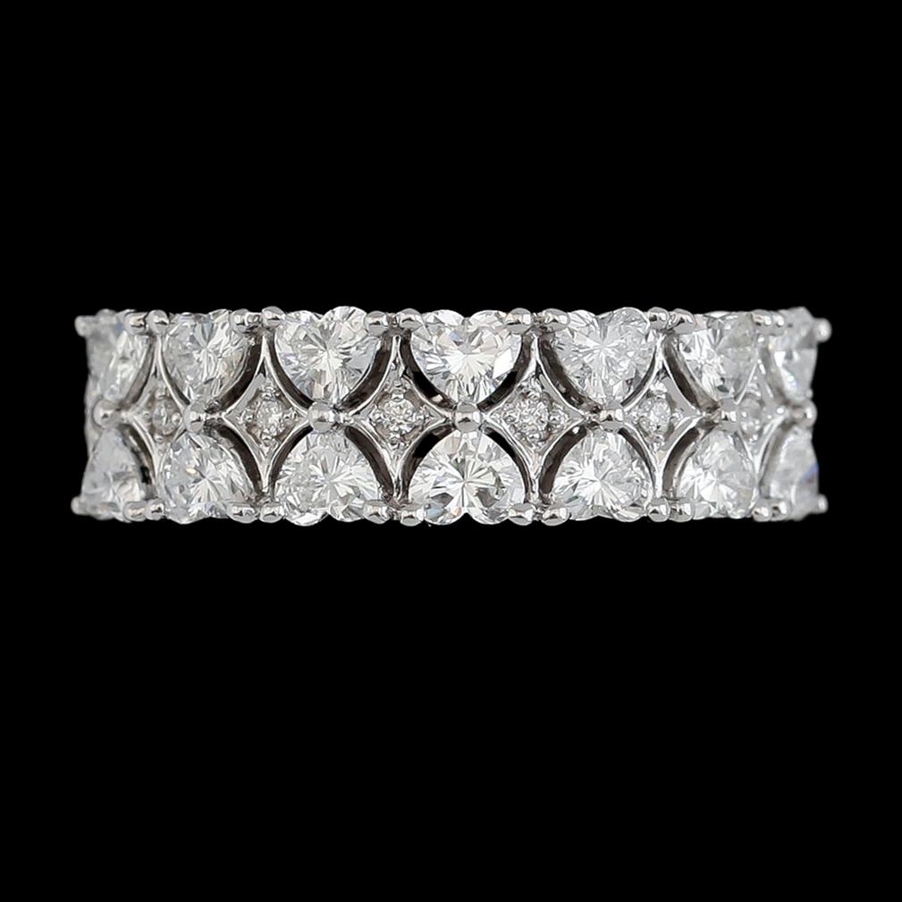 RING, 18K vitguld, diamanter tot 1.17 ct.