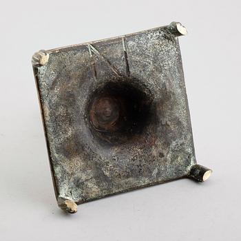 LJUSSTAKE, mässing, 1600-tal.
