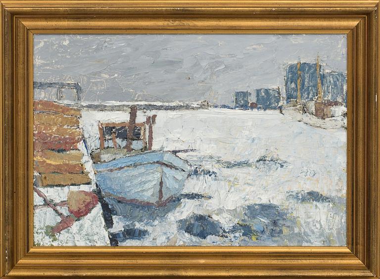 NOLLE SVENSSON, oil on panel, signed -80.