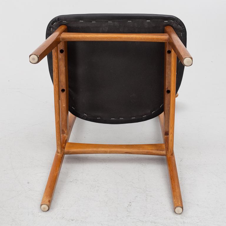 Chairs, 8 pcs, Denmark, 1950s/60s.