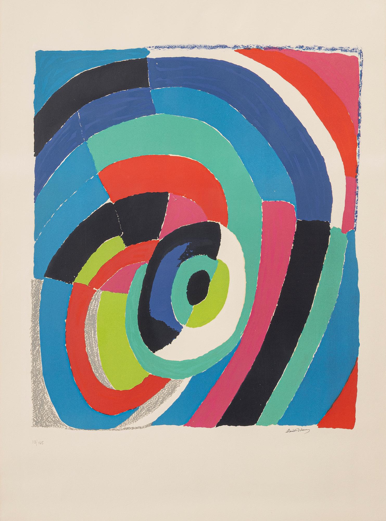 Sonia Delaunay, "L'oeil".
