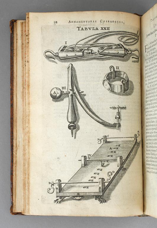 JOHAN SCULTETI, Armamentarium Chirurgicum, Haag 1657.