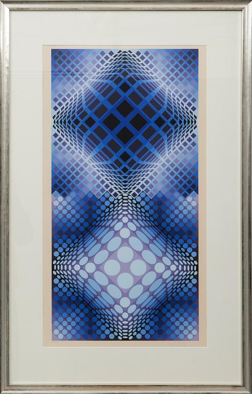 Victor Vasarely, Composition.