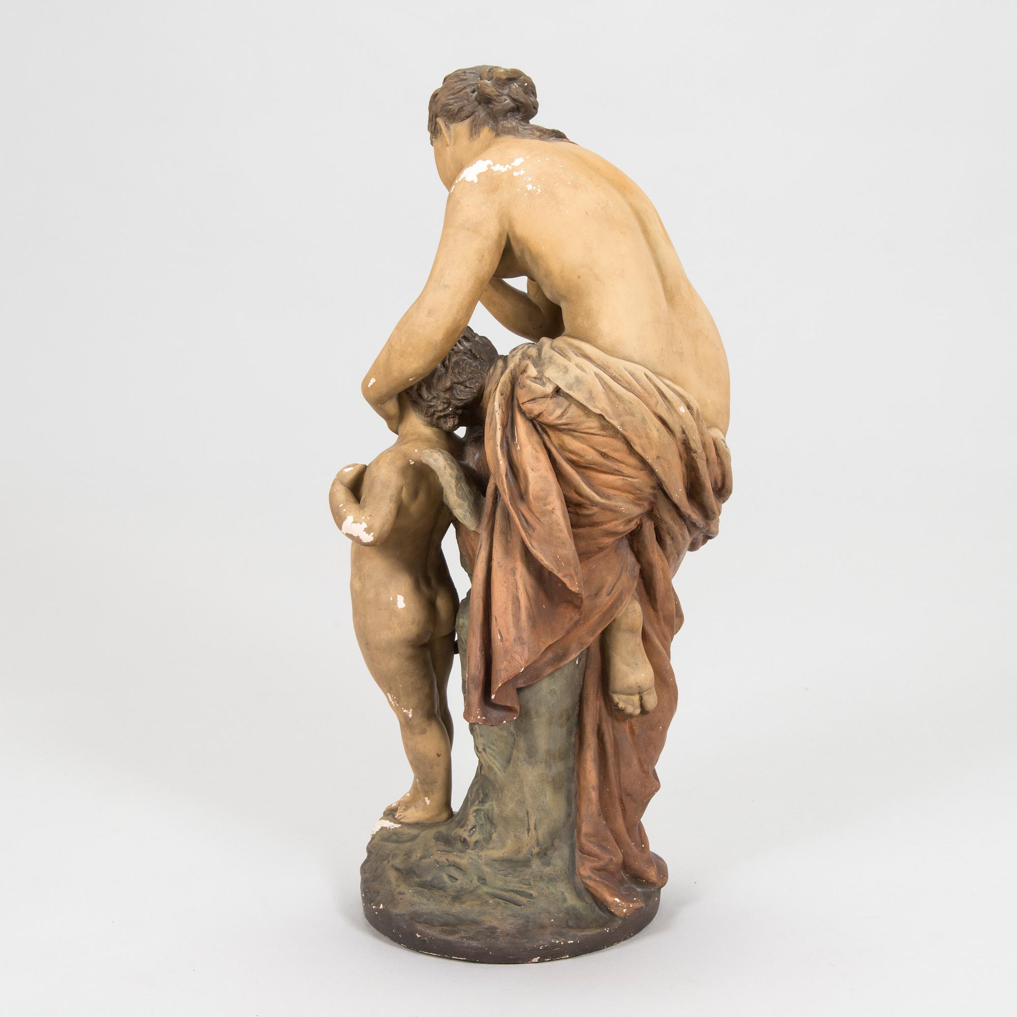 Unknown artist, Woman with Putto.