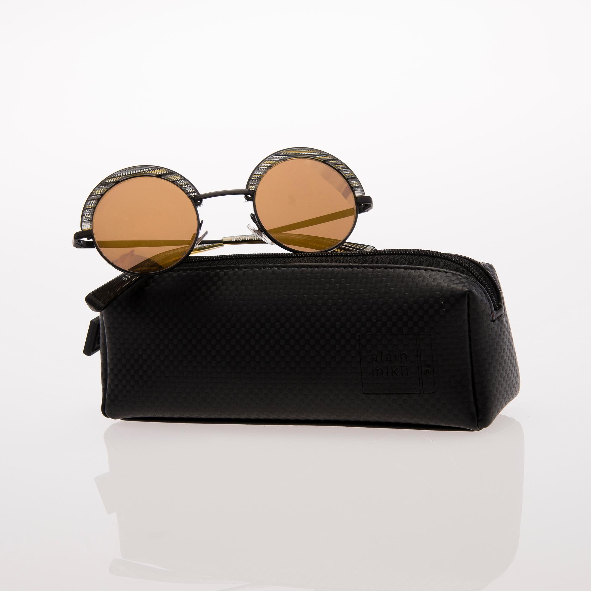 Alain Mikli 631 sunglasses in silver & black Alain Mikli 631 sunglasses. - Bukowskis main image 3