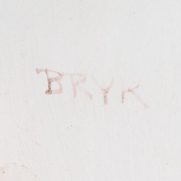 RUT BRYK, A stoneware relief signed BRYK.