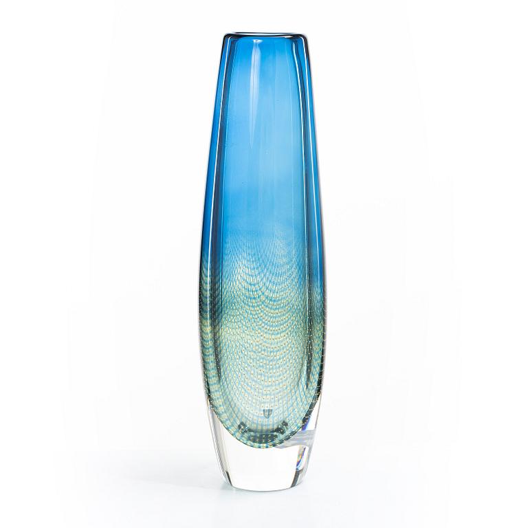 Sven Palmqvist, A vase, "Kraka", Orrefors, Sweden.