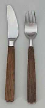 BESTICKUPPSÄTTNING, 6+6 delar, "Lion de Lux". Bertel Gardberg.