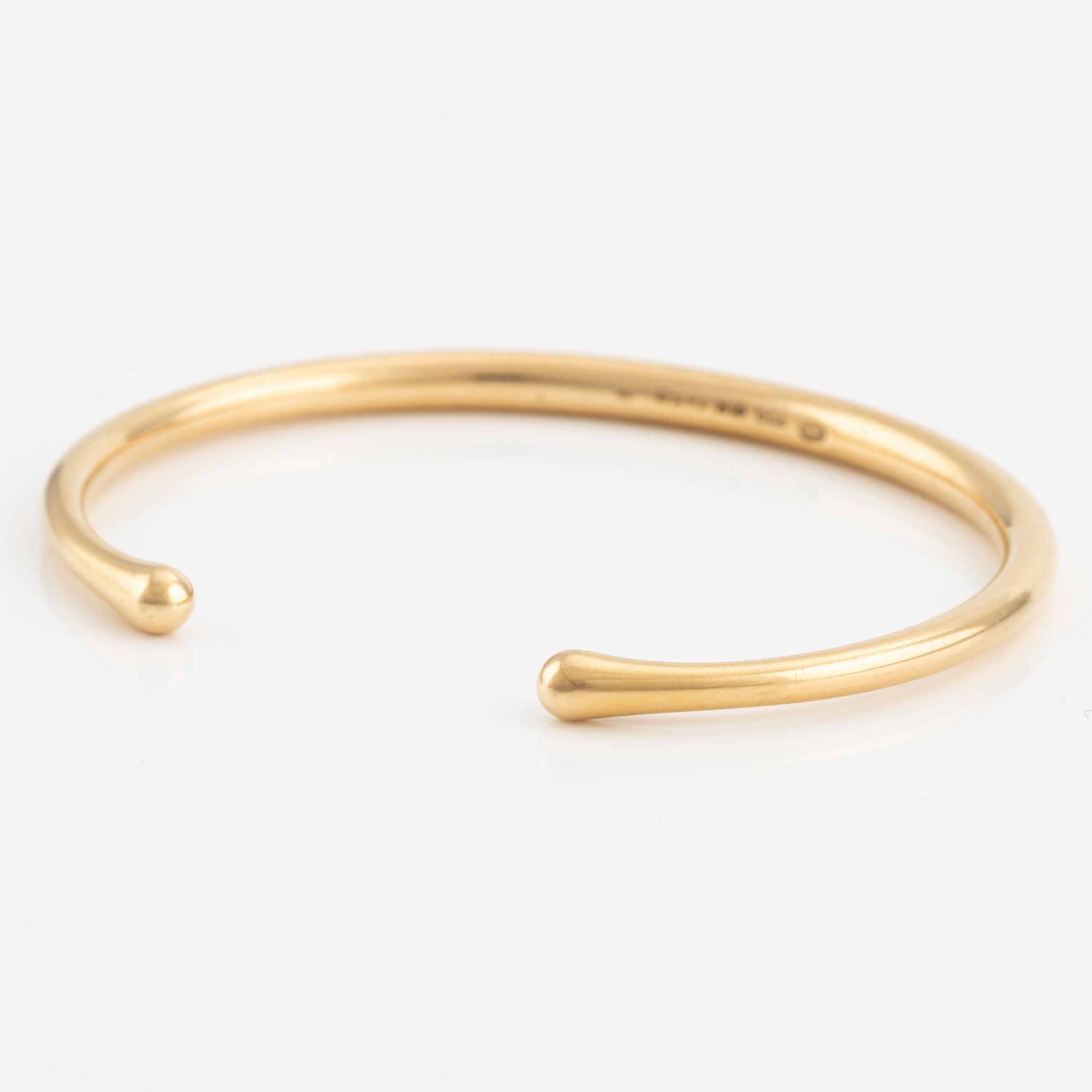 Georg Jensen, bracelet, 18K gold, model 1150.