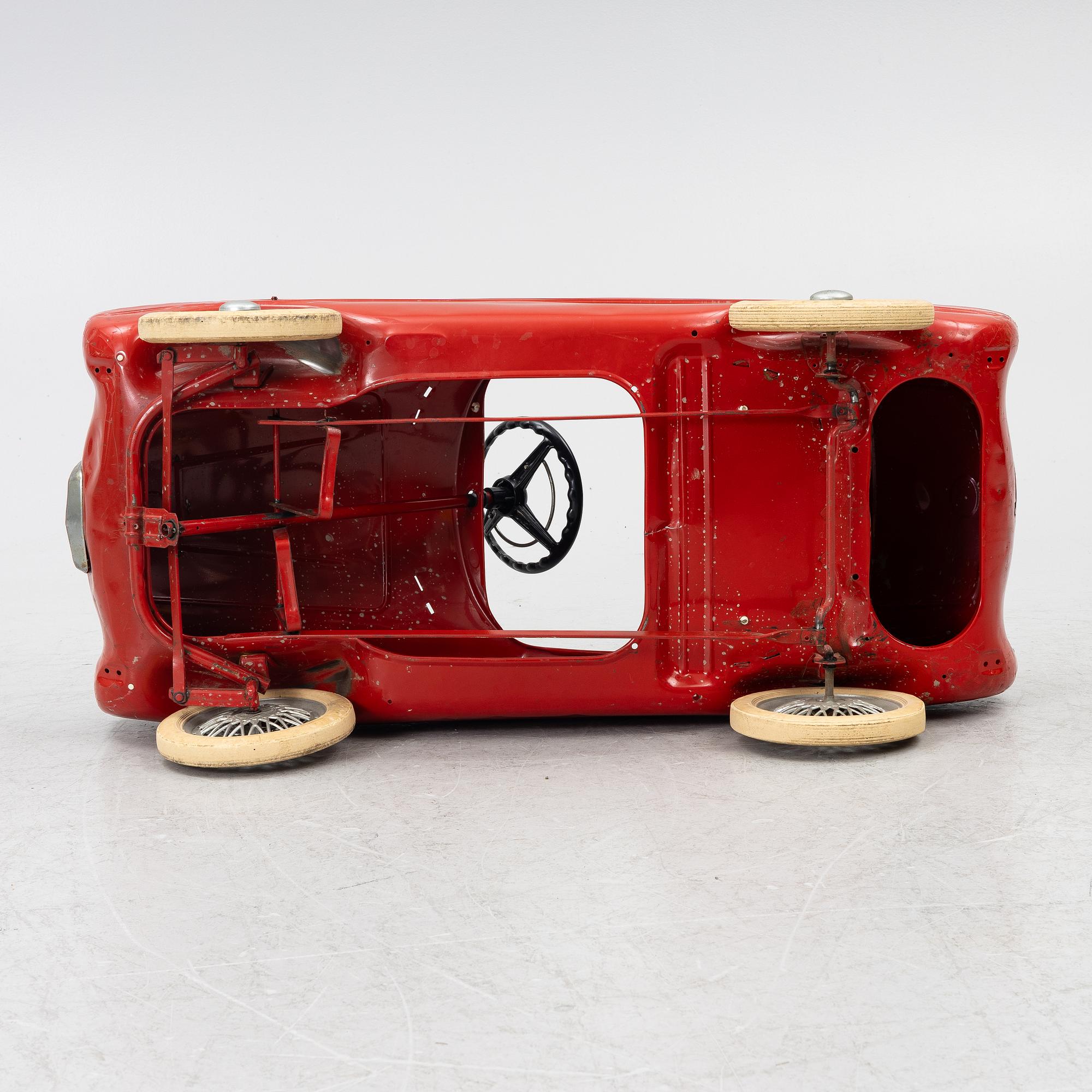 A pedal car, Giordani, Italy, 1950's.