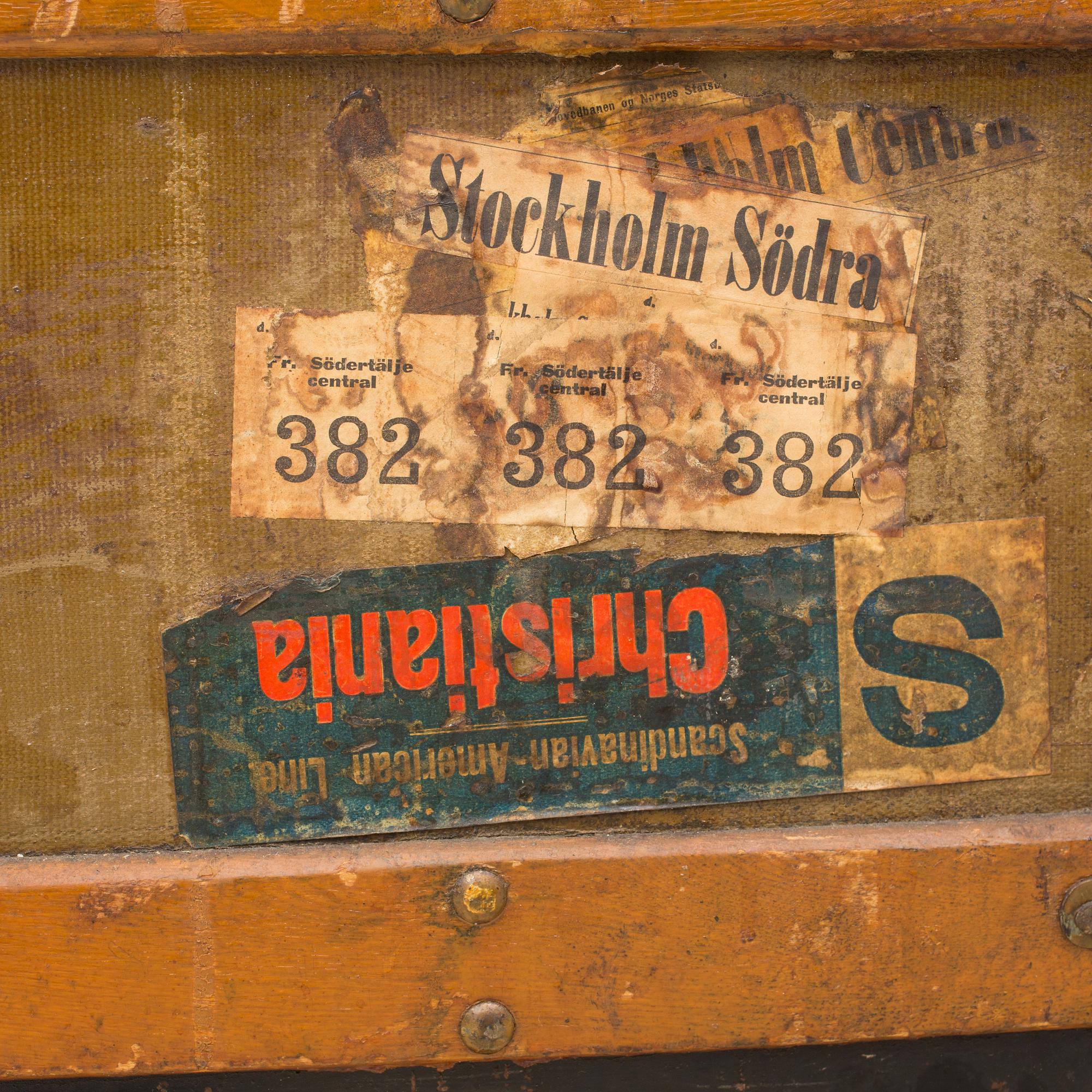 KOFFERT, 1800-talets slut.