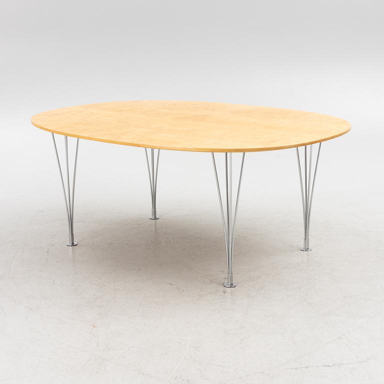 Bruno Mathsson & Piet Hein, a 'Superellips' table, Mathsson International, Värnamo.