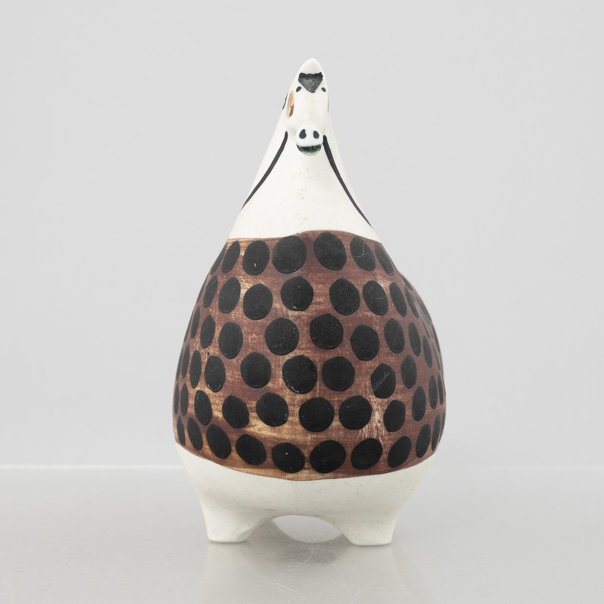 Stig Lindberg, a stoneware sculpture "Springare", Gustavsberg, in production 1952-1972.